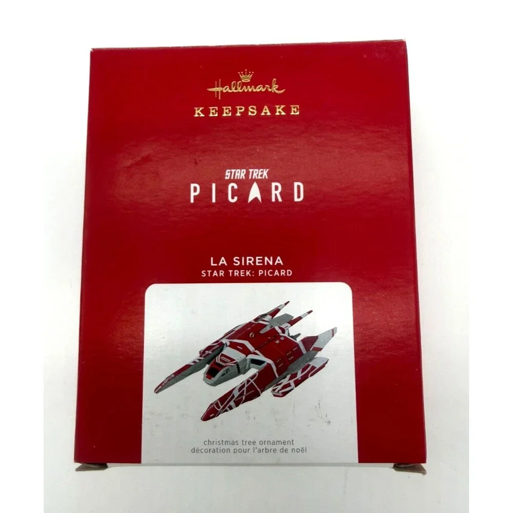 2021 Hallmark Keepsake Star Trek Picard La Sirena Ornament Magic Sound